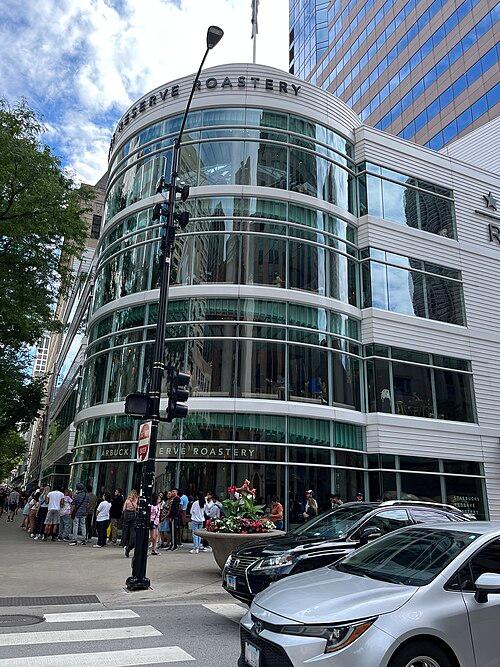 Moment image for Starbucks Opens Largest Store in Chicago