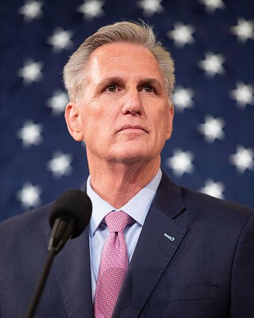 Moment image for Kevin McCarthy elected House Speaker after 15 rounds of voting