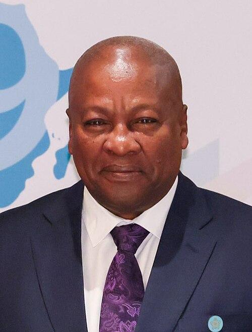 Moment image for John Mahama inaugurated as President