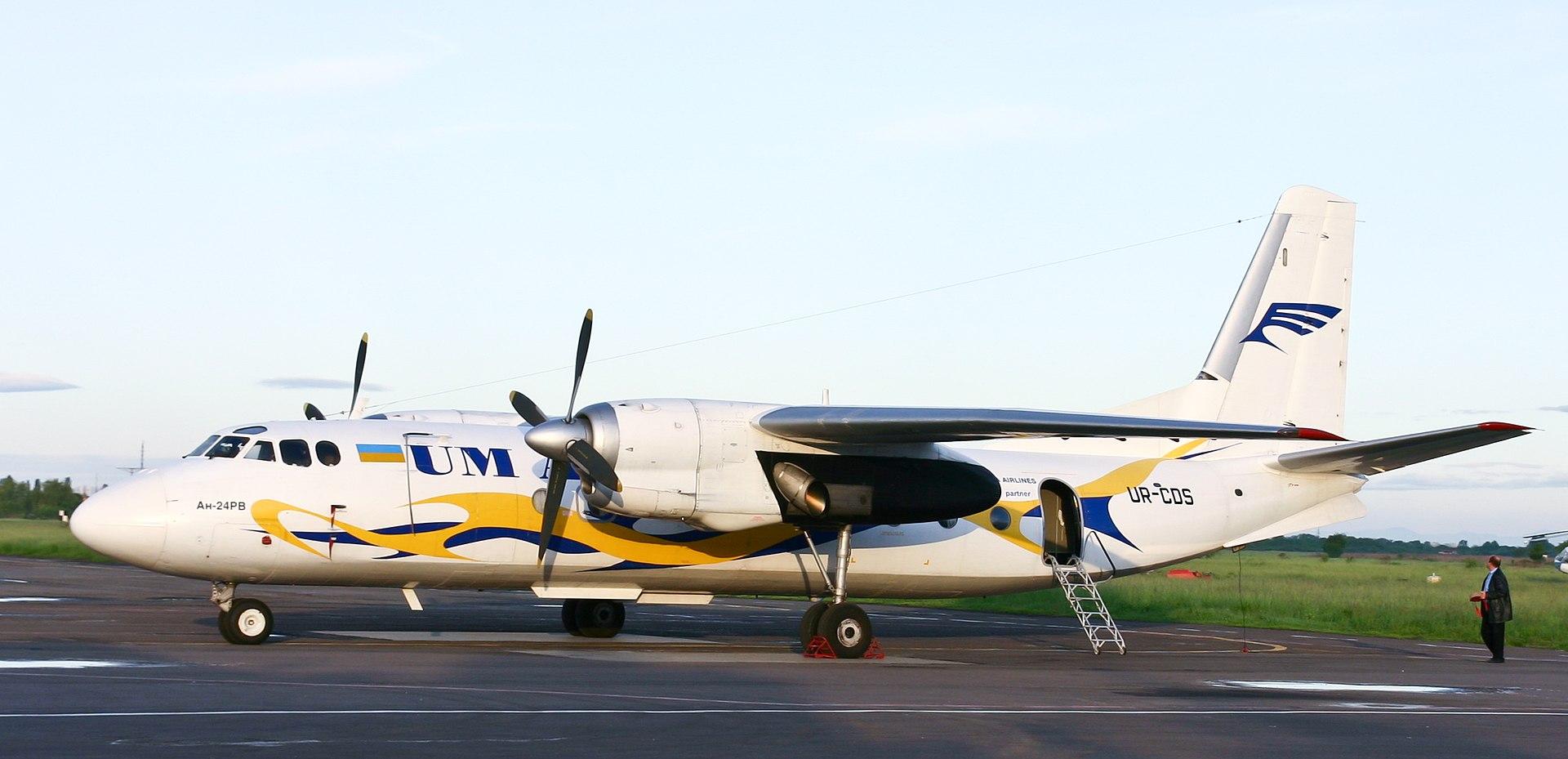 Moment image for First Flight and Introduction of the Antonov An-24 Regional Turboprop Airliner (1959–1962)