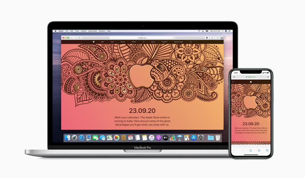 Moment image for Apple launched online store in India